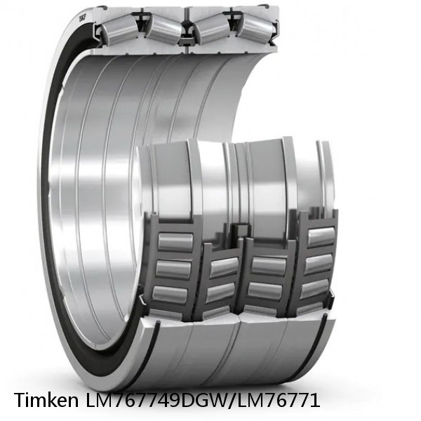 LM767749DGW/LM76771 Timken Tapered Roller Bearing Assembly