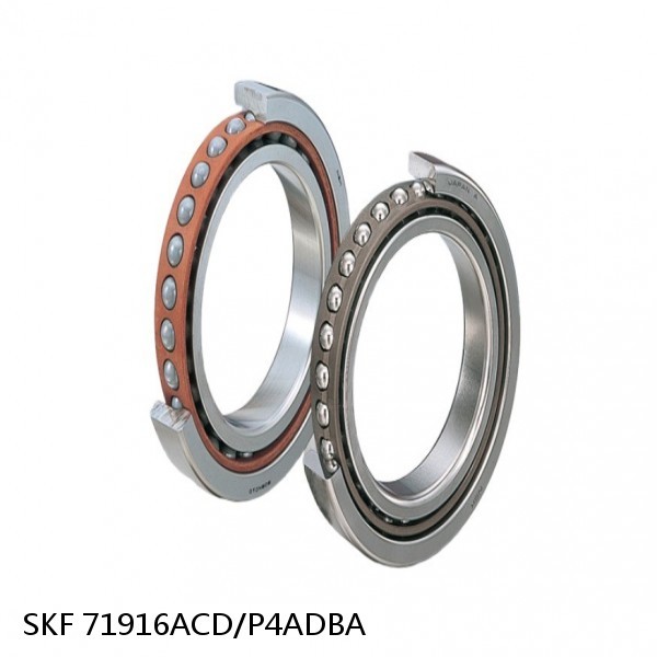 71916ACD/P4ADBA SKF Super Precision,Super Precision Bearings,Super Precision Angular Contact,71900 Series,25 Degree Contact Angle