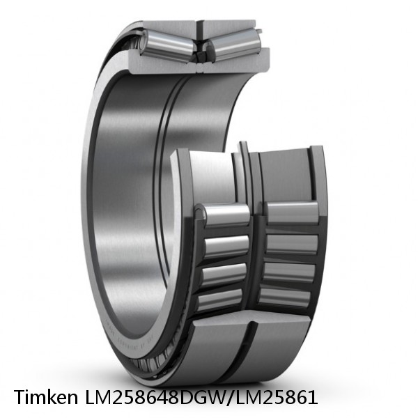 LM258648DGW/LM25861 Timken Tapered Roller Bearing Assembly #1 image