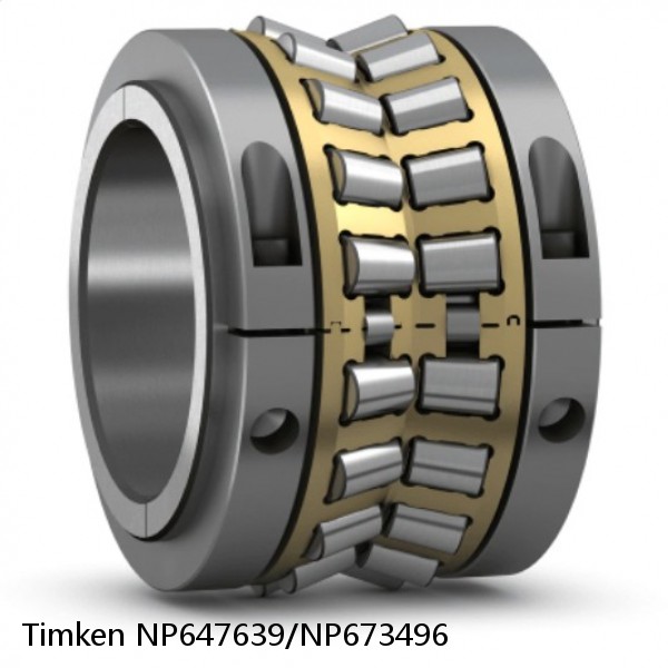 NP647639/NP673496 Timken Tapered Roller Bearing Assembly #1 image