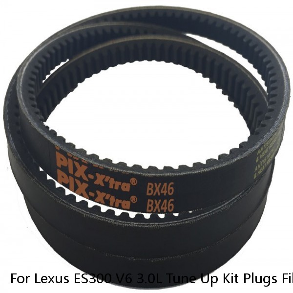 For Lexus ES300 V6 3.0L Tune Up Kit Plugs Filters PCV Valve Belts Gasket Set #1 image