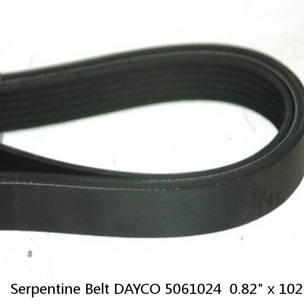 Serpentine Belt DAYCO 5061024  0.82" x 102.96" For 5.4L 4.6L Ford Lincoln F-150 #1 image