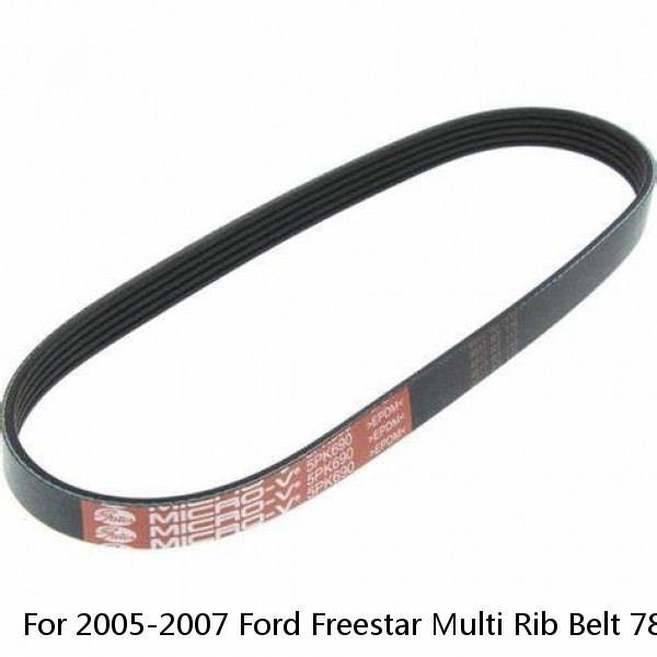 For 2005-2007 Ford Freestar Multi Rib Belt 78134TR #1 image