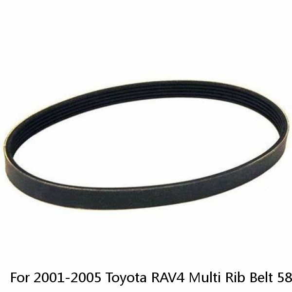 For 2001-2005 Toyota RAV4 Multi Rib Belt 58541NS 2002 2003 2004 #1 image